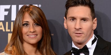 Antonela Roccuzzo y Lionel Messi