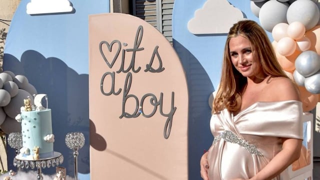 El baby shower de Belén Francese.
