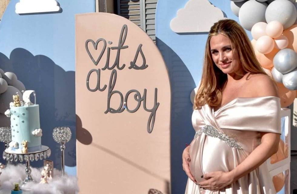 Un lujo: Belén Francese celebró el baby shower de su bebé a puro glamour