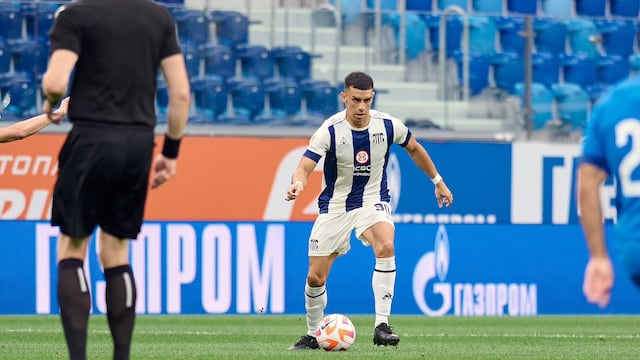Ulises Ortegoza volvió de su participación con Chile en Eliminatorias y será titular en Talleres (Prensa Talleres).