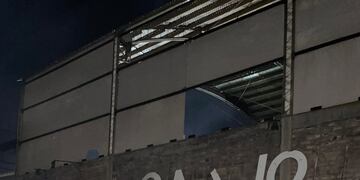 Quejas por el estado de las instalaciones del Club Banco Nación de Mendoza.