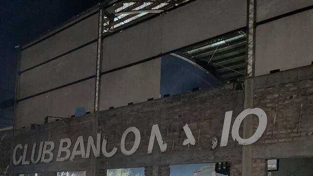 Quejas por el estado de las instalaciones del Club Banco Nación de Mendoza.