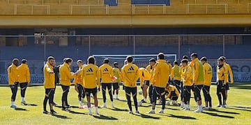 Plantel de Boca.
