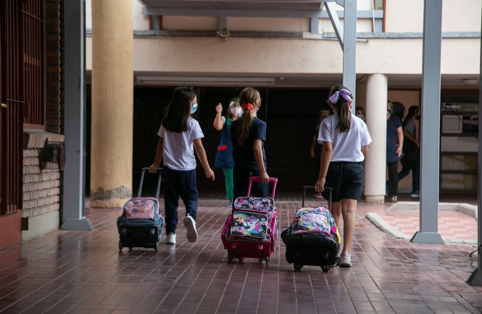 La original y exitosa modalidad de regreso a clases presenciales en una escuela de la UNCuyo