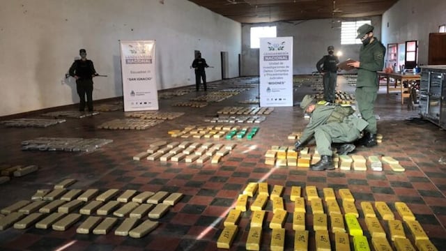 Lograron desbaratar cargamento de marihuana en General Urquiza.