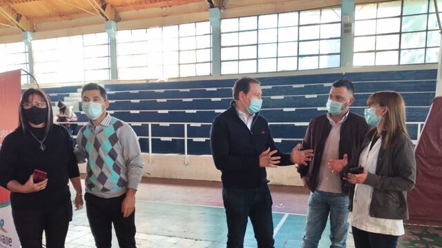 El polideportivo de Lavalle será el centro de vacunación departamental.