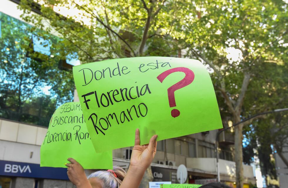 Manifestación en Maipú por la aparición de Florencia Romano