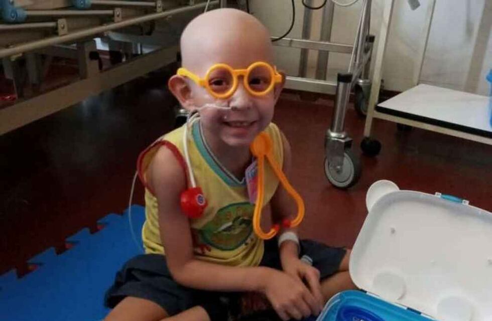 Todos por Kevin: el niño cordobés tiene leucemia y necesita hacer un tratamiento fuera del país