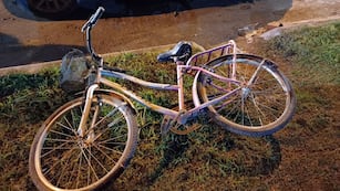 La moto recuperada en Rafaela