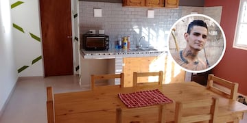 Le construyó una casa a su hijo y su ex se lo agradeció en las redes sociales.