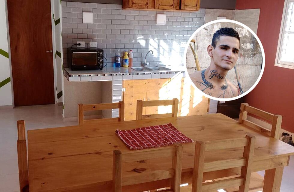 Santafesino le construyó una casa a su hijo, y el agradecimiento de su expareja se volvió viral