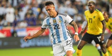 Argentina venció 3 a 0 a Jamaica en New Jersey. Foto: @Argentina