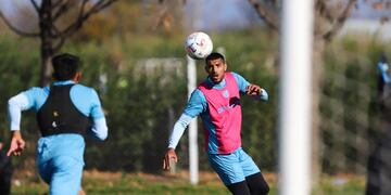 Adrián Balboa, firme en la ofensiva de un Belgrano que repite el once por cuarta vez (Prensa Belgrano).