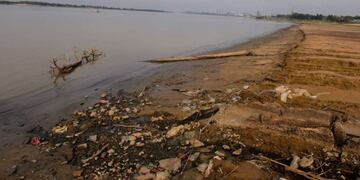 Contaminación en el río Paraná