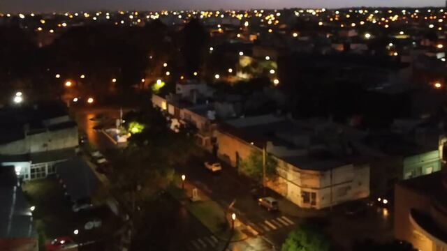 Tormenta y lluvias en Gualeguaychú/Facebook: Mariano Vicco