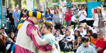 Expo Ciudad Inclusiva en el parque O'Higgins, en pleno centro de Mendoza.