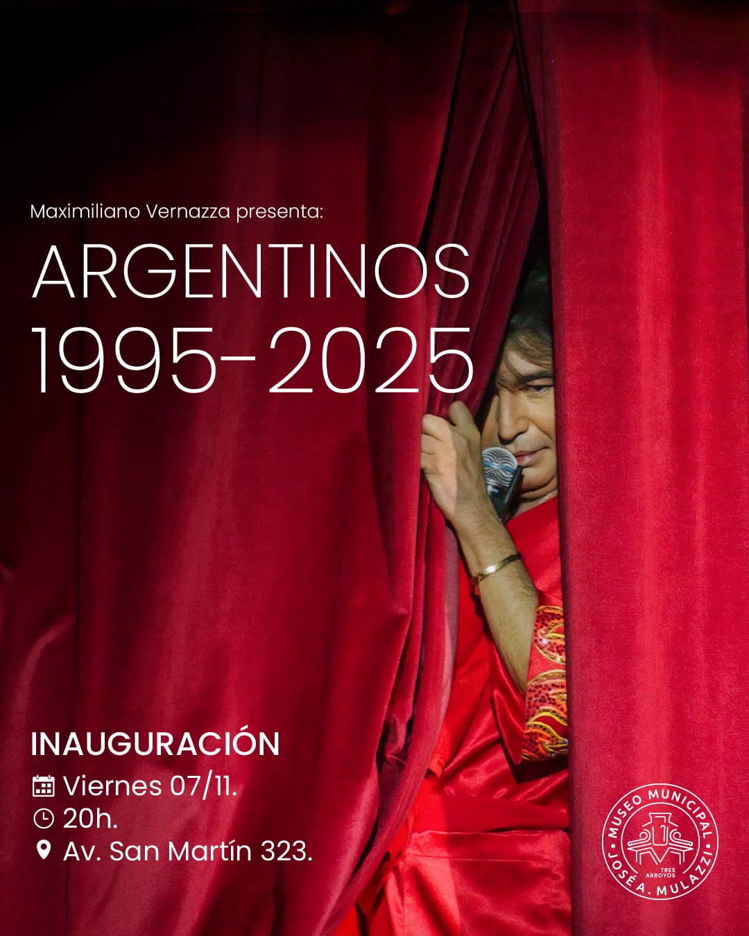 La fotogalería “Argentinos 1995 - 2025″ de Maxi Vernazza en el Museo Mulazzi de Tres Arroyos