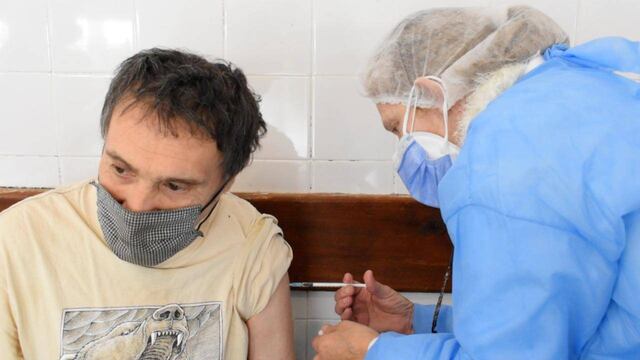 Vacunación contra el coronavirus a personas con discapacidad en Rafaela