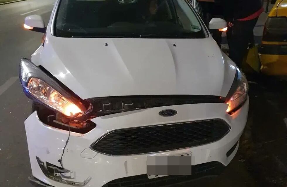 Así fue el accidente que protagonizó “Cali” Rodríguez tras el partido de Racing de Nueva Italia