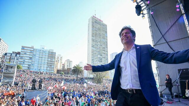 Axel Kicillof habría decidido suspender su acto de cierre de campaña. Foto: Corresponsalía.