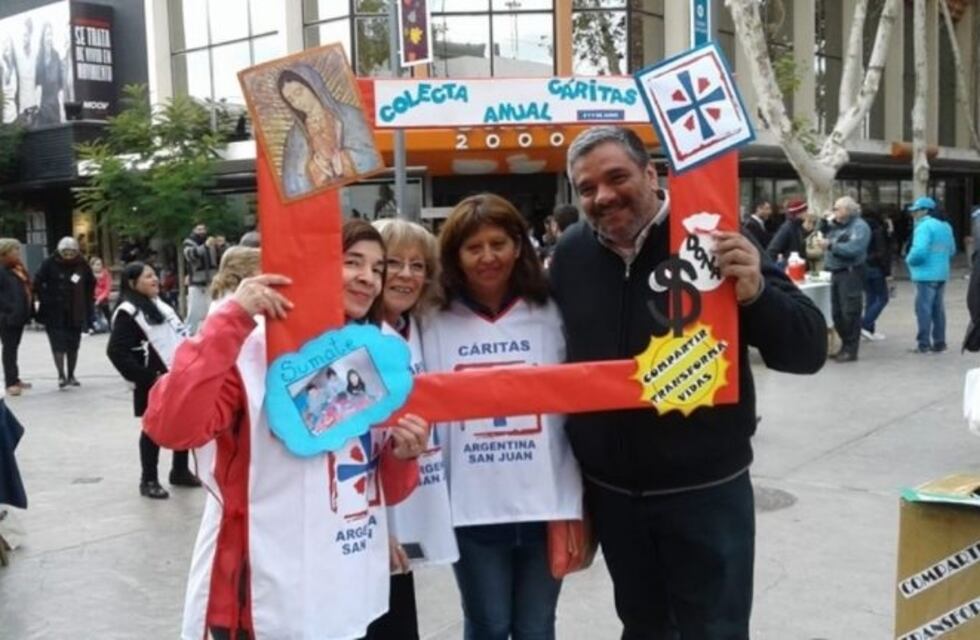 Cáritas San Juan consiguió más de $4 millones en su colecta anual