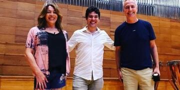 Los conductores de "Por el Mundo en Casa" visitaron el auditorio sanjuanino y otros lugares turísticos.