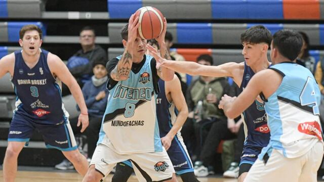 Ateneo ganó a Bahía Basket y clasificó a cuartos de final. (Foto: Emilia Mainieri-La Nueva).
