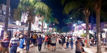 Noche de enero 2021 en Villa Carlos Paz.