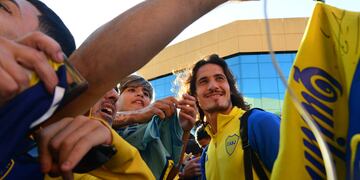 Edinson Cavani. Foto Javier Ferreyra / La Voz