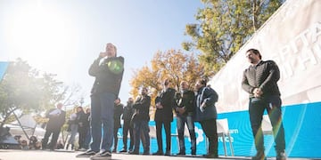 Máximo Kirchner insiste con la idea de la proscripción de Cristina para las próximas elecciones. Foto: Prensa Máximo Kirchner.