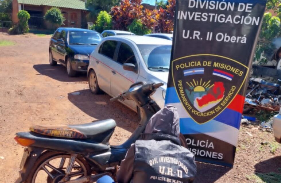 Se recuperó una motocicleta que había sido robada en Oberá