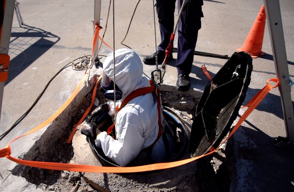 ASSA relevó el sistema cloacal rafaelino