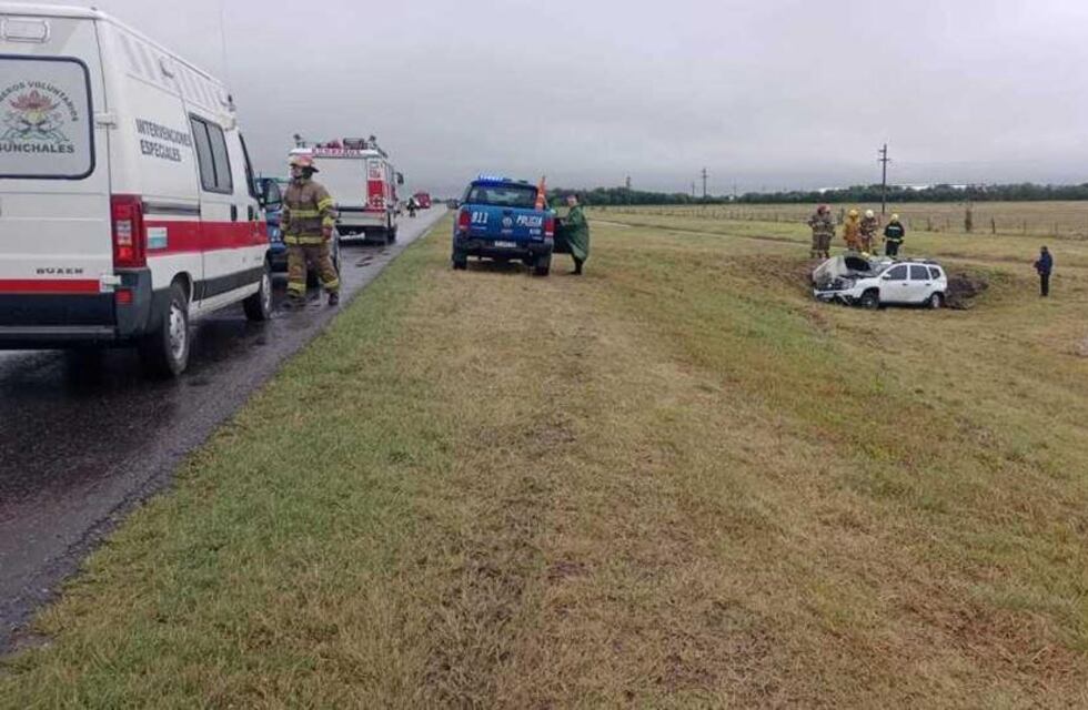 Fallecieron dos hombres en Tacural en un incidente vial