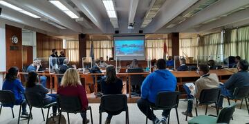 Reunión de concejales y funcionarios del Ejecutivo con los vecinos del barrio San José