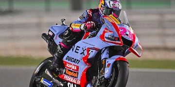 "La Bestia" Bastianini, vencedor del Gran Premio de Qatar de MotoGP.