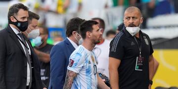 La Selección Argentina podría ganar los puntos tras el escándalo en Brasil.