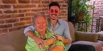 El productor y Nahuel, su nuevo novio de 32 años