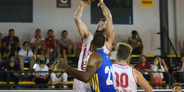 Tayavek Gallizzi, de lo mejor que tuvo Instituto en el mal paso en la Bombonerita. (Micaela Rostom /Prensa Boca)