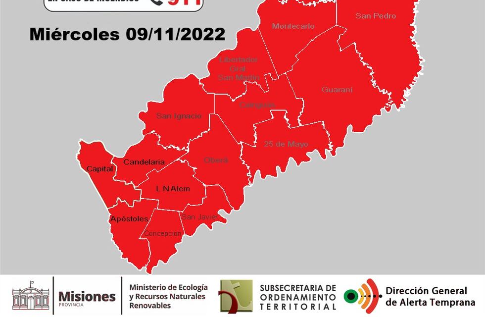 Riesgo extremo de incendios para Misiones: precauciones y cuidados