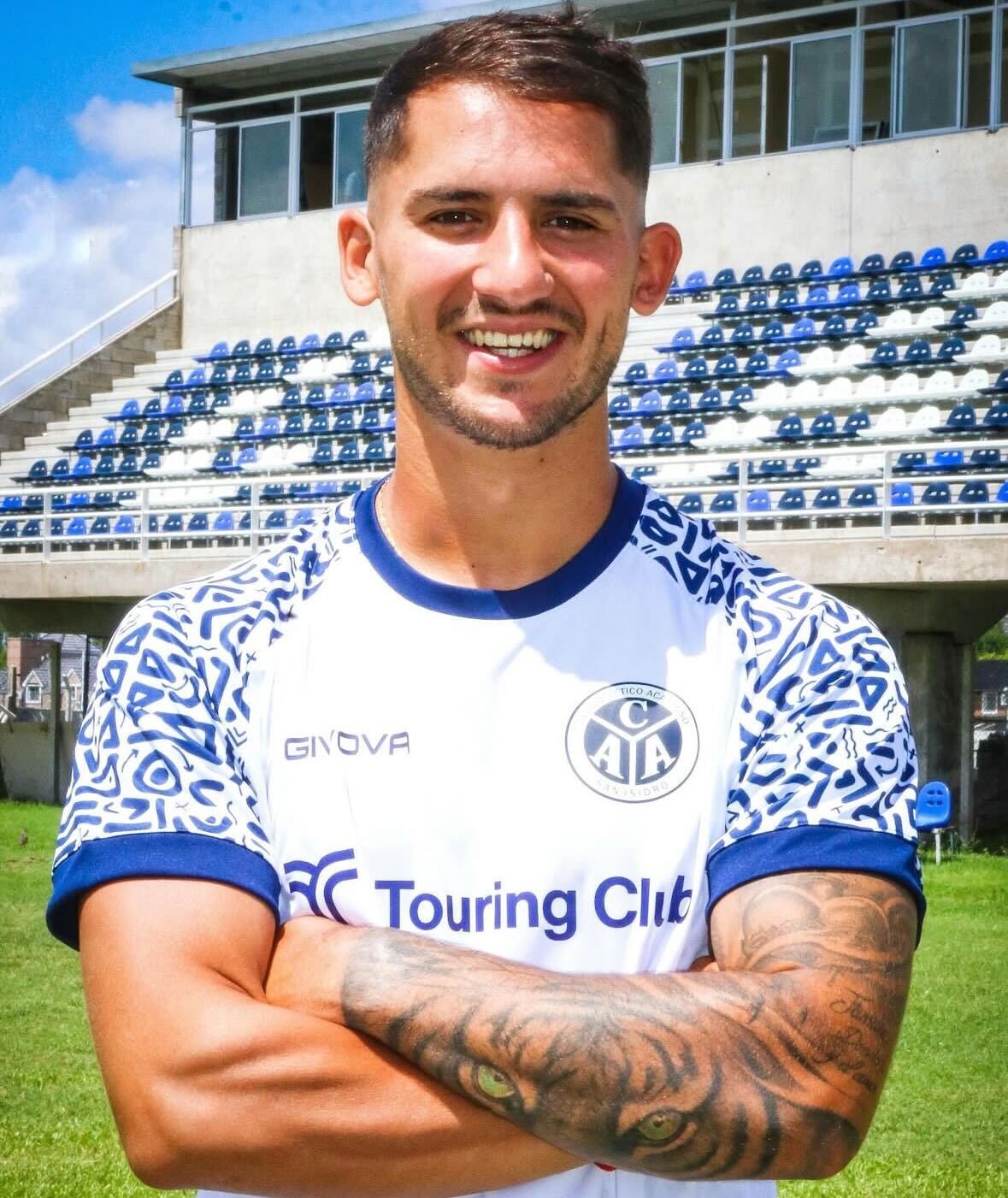 Agustín, el hermano de Nico Occhiato.