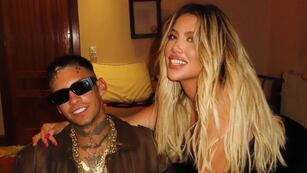 L-Gante y Wanda Nara, más enamorados que nunca