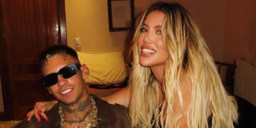 L-Gante y Wanda Nara, más enamorados que nunca