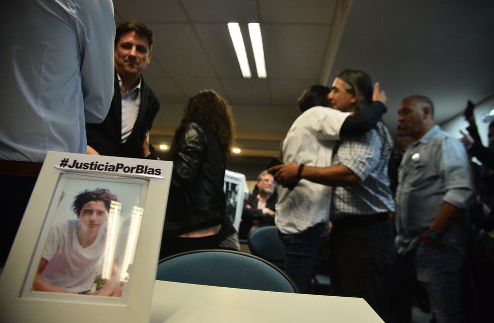 Soledad Laciar en la puerta de Tribunales II: “Toda la gente está acompañando a Blas para que se haga justicia”