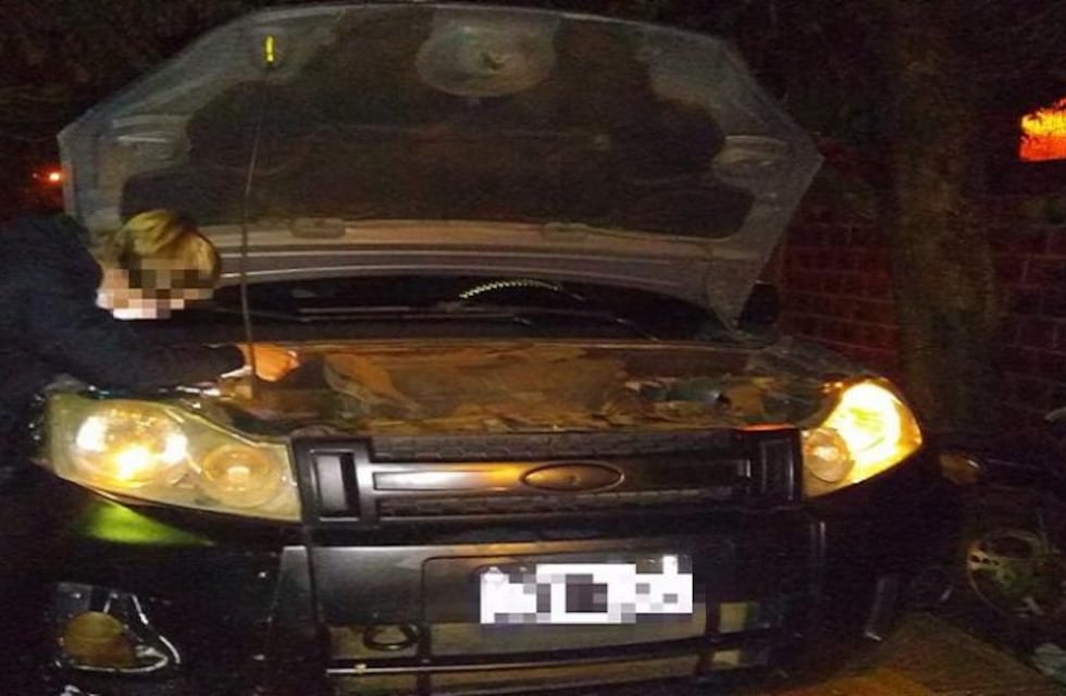 Recuperan en Capioví un vehículo robado en Buenos Aires