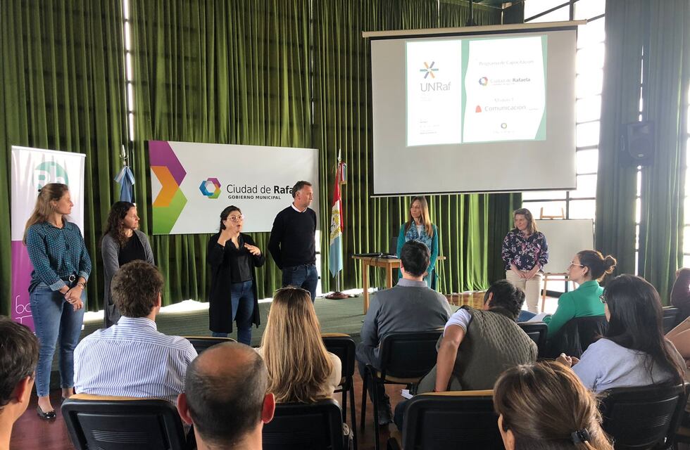 Nueva capacitación para personal jerarquizado del Municipio