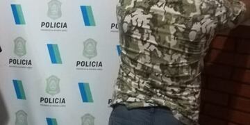 Hirió a una policía y fue aprehendido
