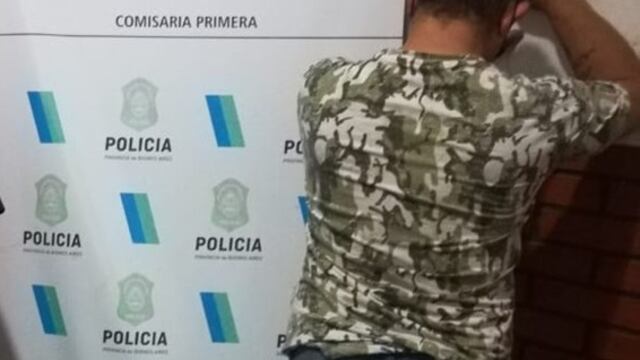 Hirió a una policía y fue aprehendido