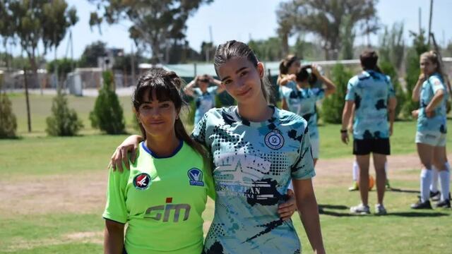 Madre e hija que son rivales en el fútbol sanjuanino.