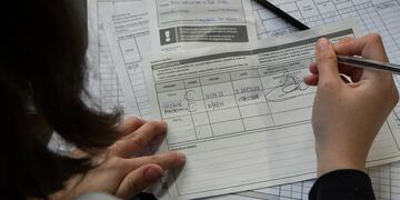 Continúa la vacunación, en este caso, de Sinopharm
Foto: Orlando Pelichotti / Los Andes