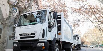 La comuna incorporó nuevos camiones para la recolección de residuos en San Rafael.
